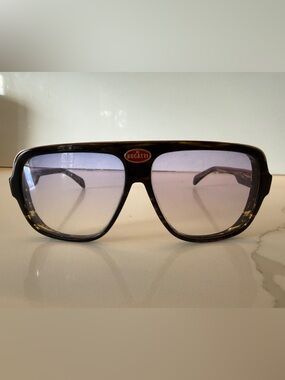 Bugatti Tortoiseshell Frame Sunglasses with Light Pink Lenses